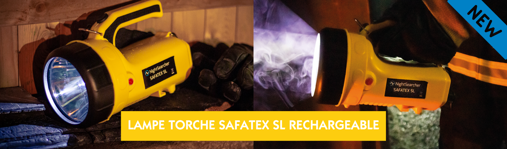 NOUVEAUTÉ PRODUIT _ LAMPE TORCHE SAFATEX SL RECHARGEABLE