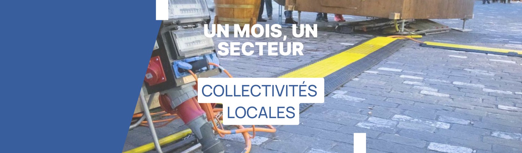 Un mois, un secteur : collectivités locales