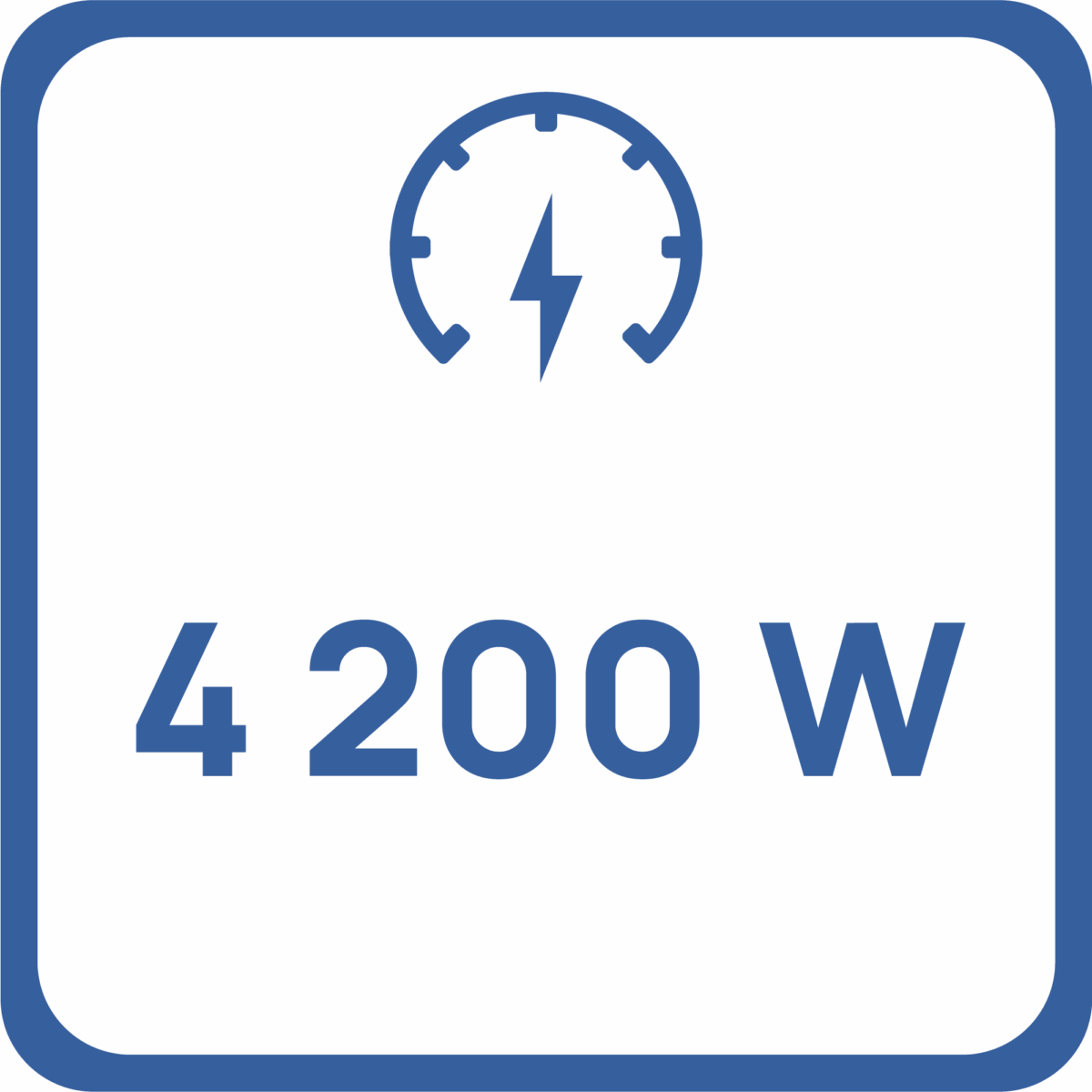 Pictogramme 4 200W